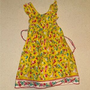 Floral Yellow Dress